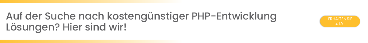 Auf der Suche nach PHP-Entwicklungslösungen